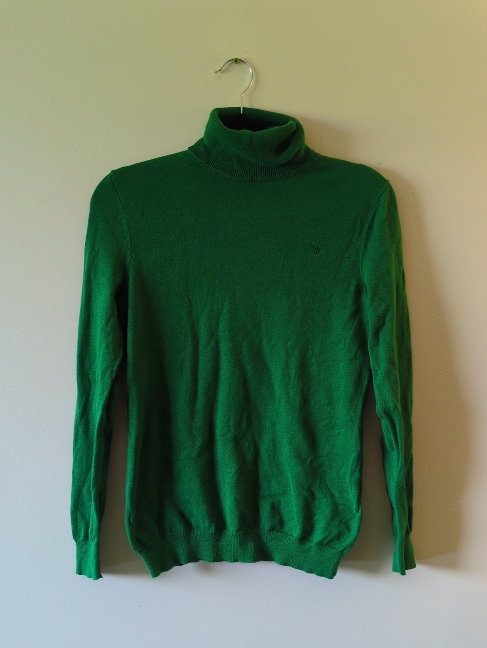 Lauren Ralph Lauren Green Turtleneck Sweater